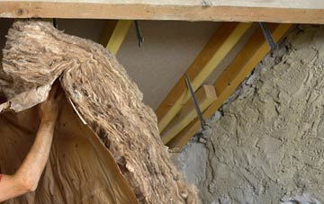 Knucklas pitched roof insulation costs